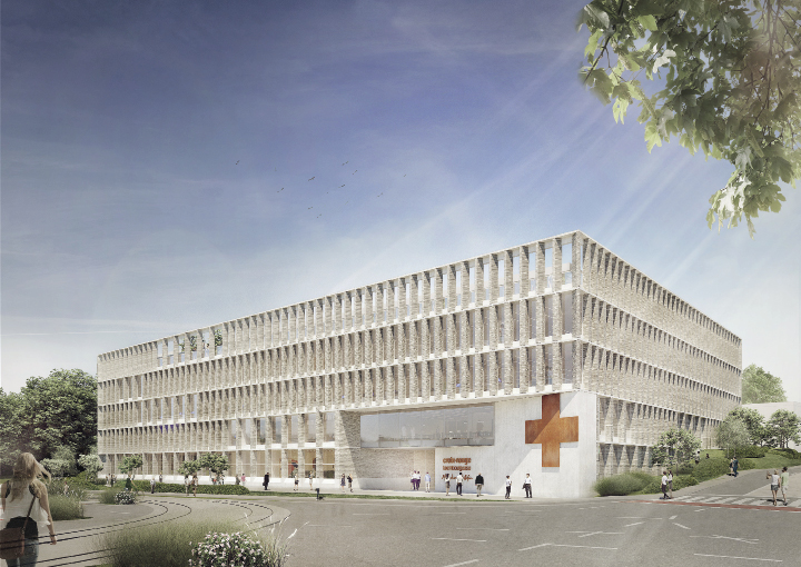 1 Nouveau siège du Croix-Rouge à Luxembourg-Howald a / 2618 architectes