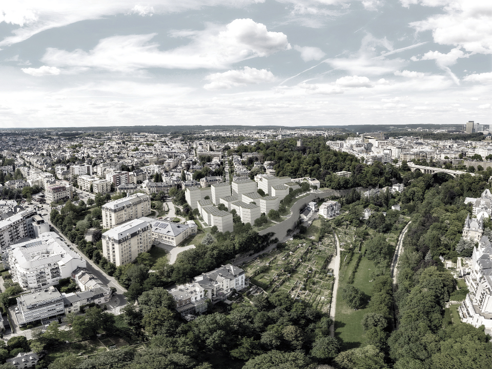 CENTRE CONVICT Concours L - Luxembourg Lafayette S.A. CHRISTIAN BAUER & ASSOCIéS ARCHITECTES S.A.