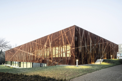 Hall Sportif de Bridel,Bauhärepräis 2020,EU Mies Award 2022 nominee ARCHITECTURE + AMENAGEMENT S.A.