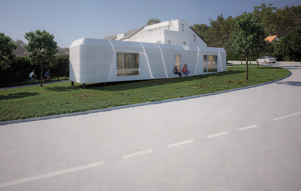 2 Tiny House, 3D Print, Niederanven, public 2 Tiny House, 3D Print, Niederanven, public