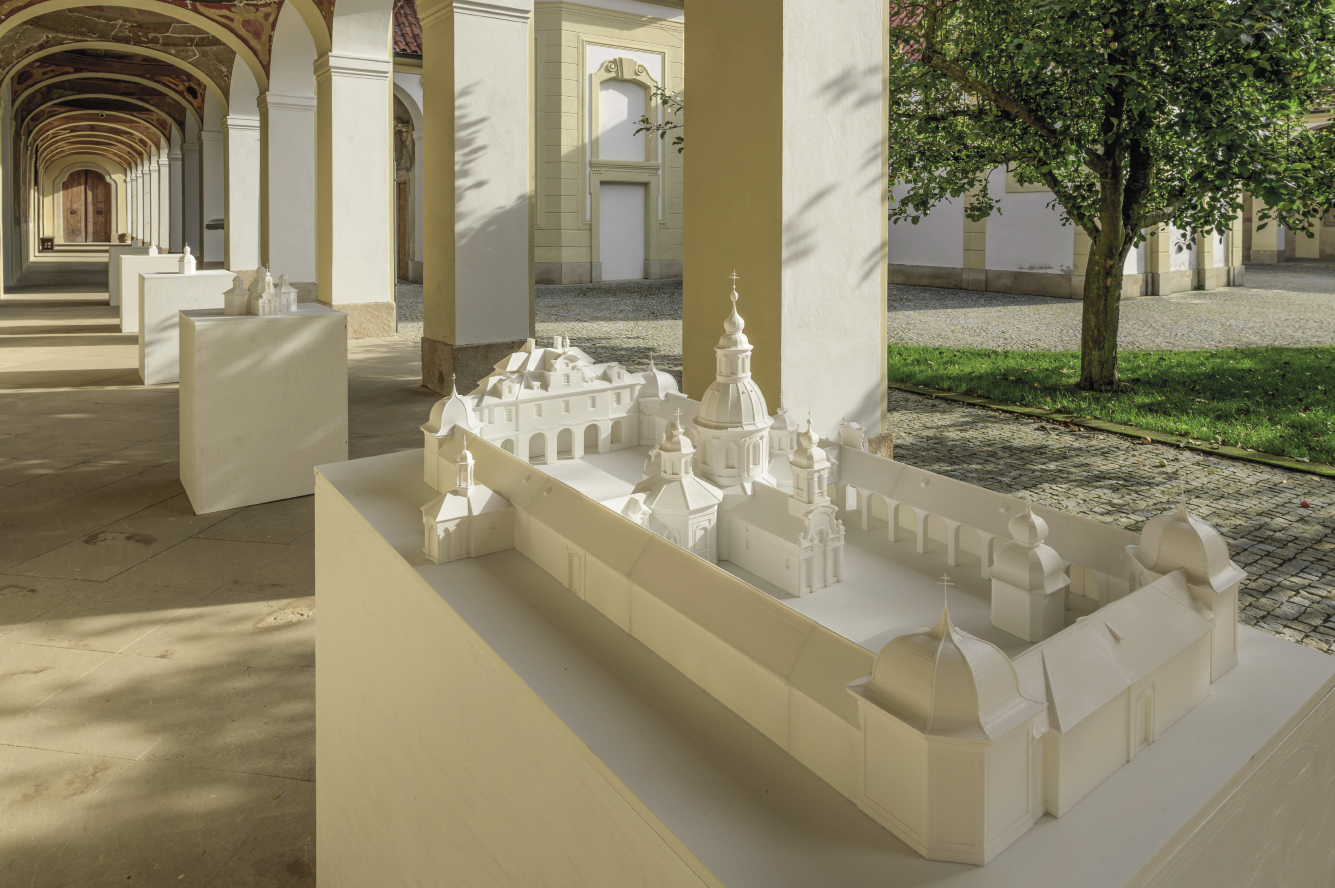 Projet d’aménagement et exposition pour le Monastère Bénédictin de Bila Hora à Prague LARUADE architecte et urbaniste