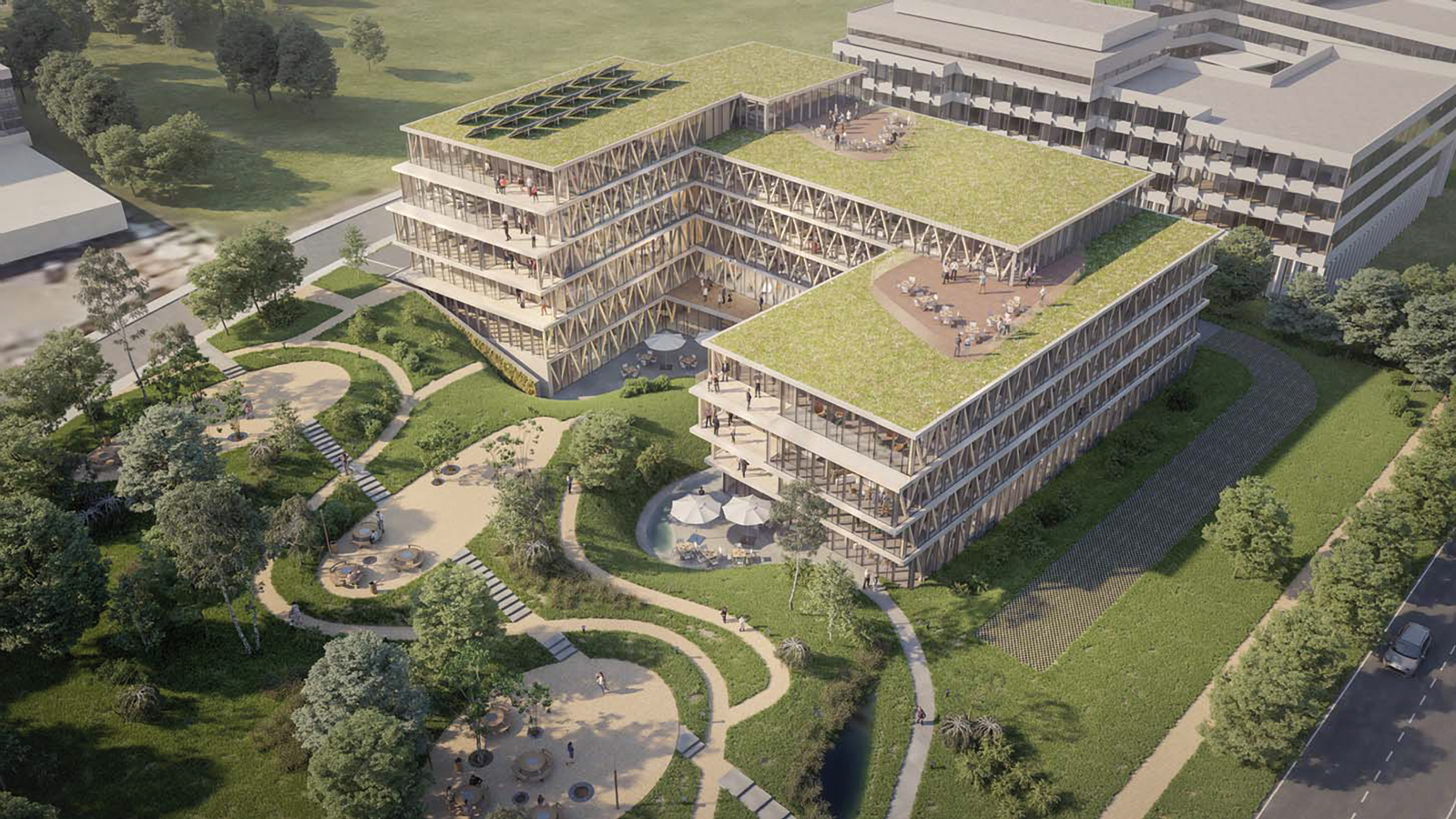 4 Wood offices Leudelange JEAN SCHMIT ENGINEERING