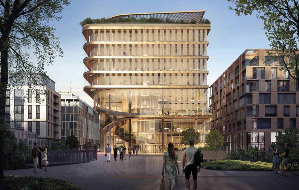 7	Kyklos à Esch-Belval Maître d’Ouvrage : Atenor et Arhs Architectes : HYP Architects &amp; UNStudio