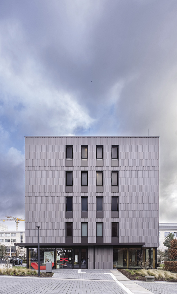 5	Nouveau foyer OLAI en const. bois Administration des Bâtiments Publics, Kirchberg