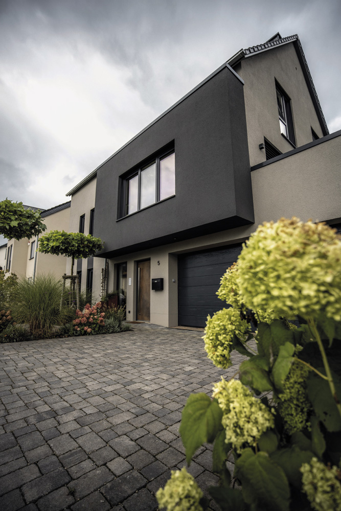 6-7	Nouvelle construction d’une maison unifamiliale - façade avant