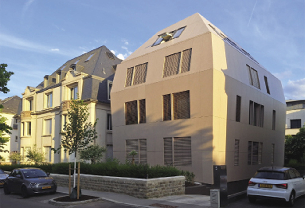 Rénovation + extension d’un bâtiment résidentiel rue Jean Bertholet