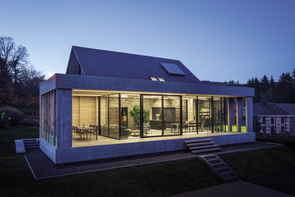 1-4 Extension en bois d’une maison privée COEBA S.à R.L.