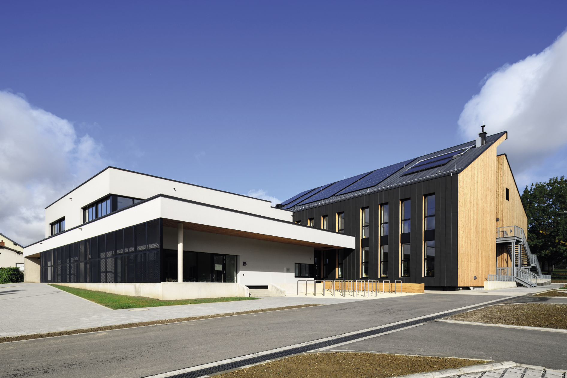 Ecole et maison relais à Sandweiler BALLINIPITT ARCHITECTES URBANISTES