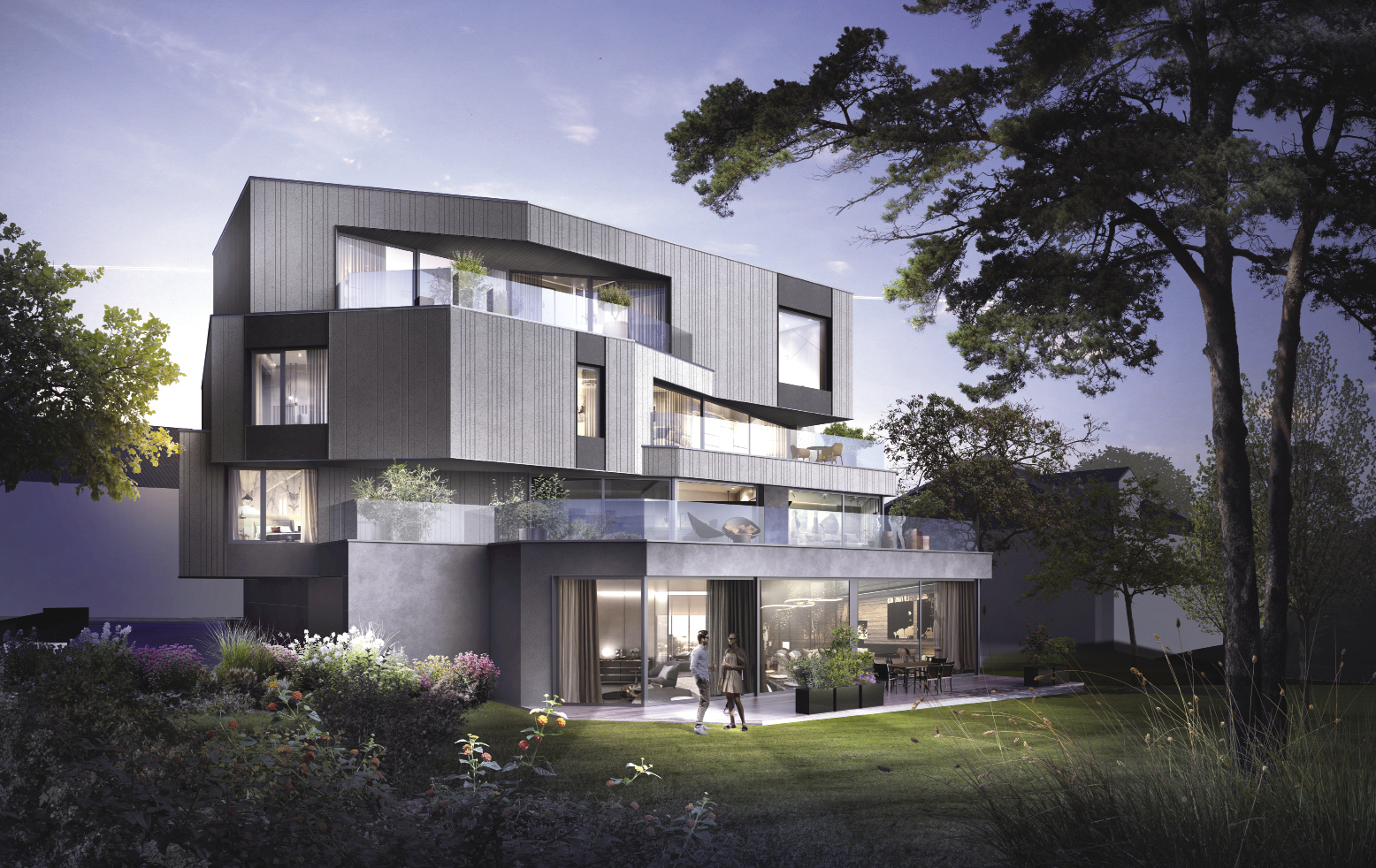 1-2 Immeuble résidentiel à Luxembourg-ville BOITO ARCHITECTES S.à R.L.