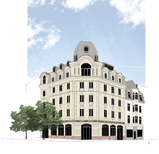 1 Rénovation et extension de «l’Hôtel Central Molitor» Atelier d’Architecture Danielle Weidert