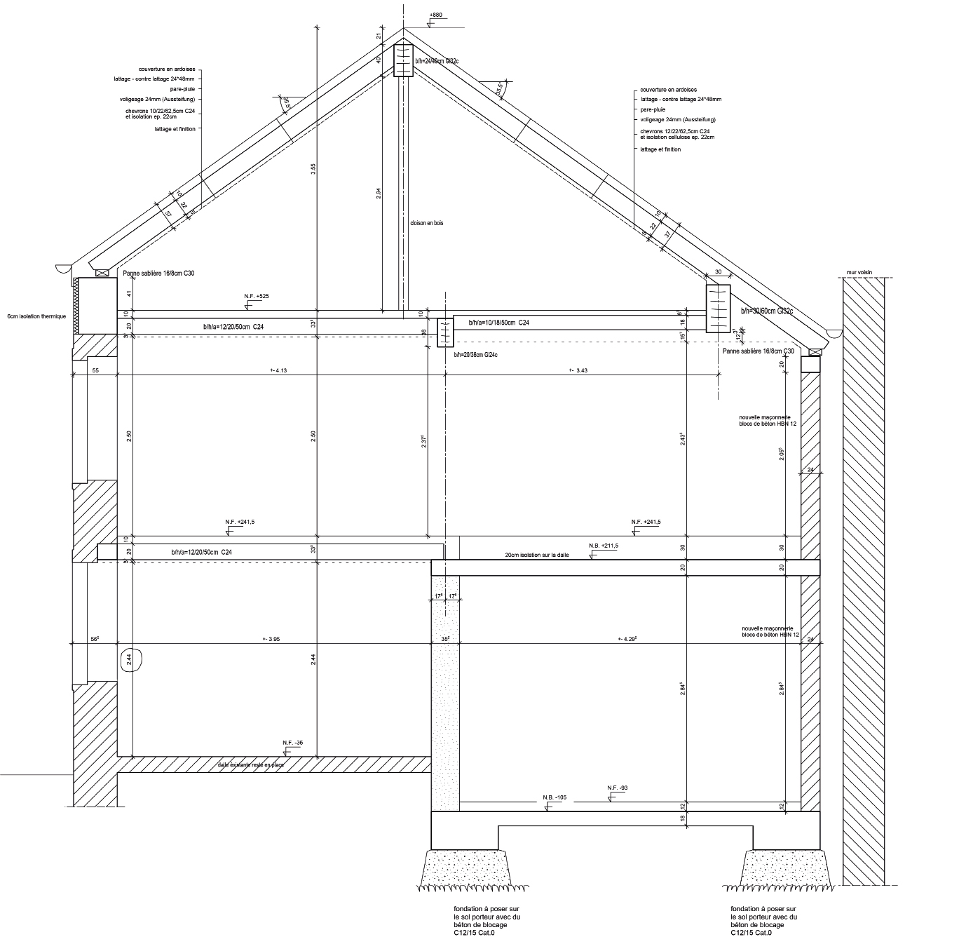 1 Transformation d’une maison à Itzig MD STRUCTURES S.à R.L.