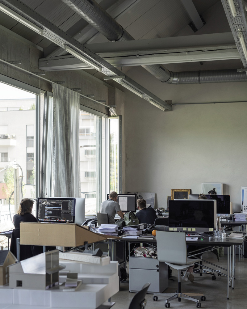 Broadway: While much of the barn is preserved, the east façade is sacrificed to bring in light.