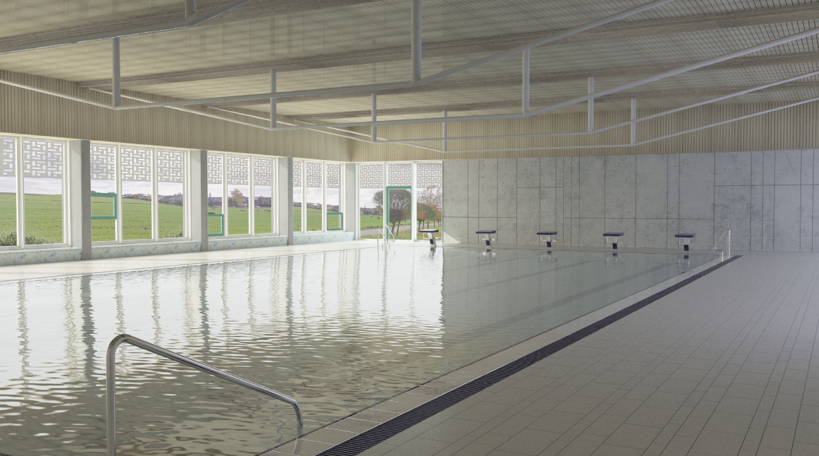 Extension piscine scolaire de Crauthem KLEIN ET MULLER S.à R.L.