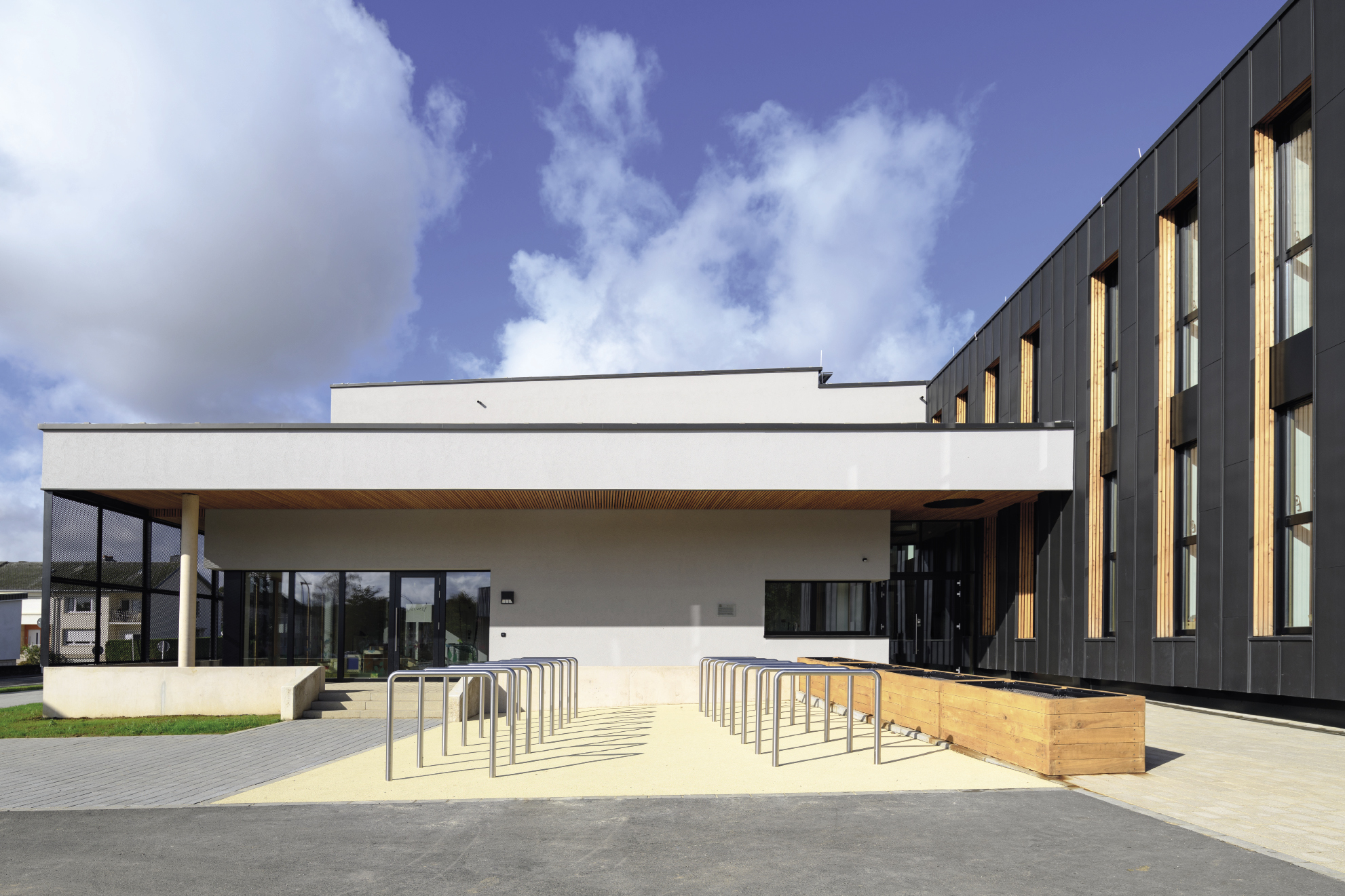 Ecole et maison relais à Sandweiler BALLINIPITT ARCHITECTES URBANISTES