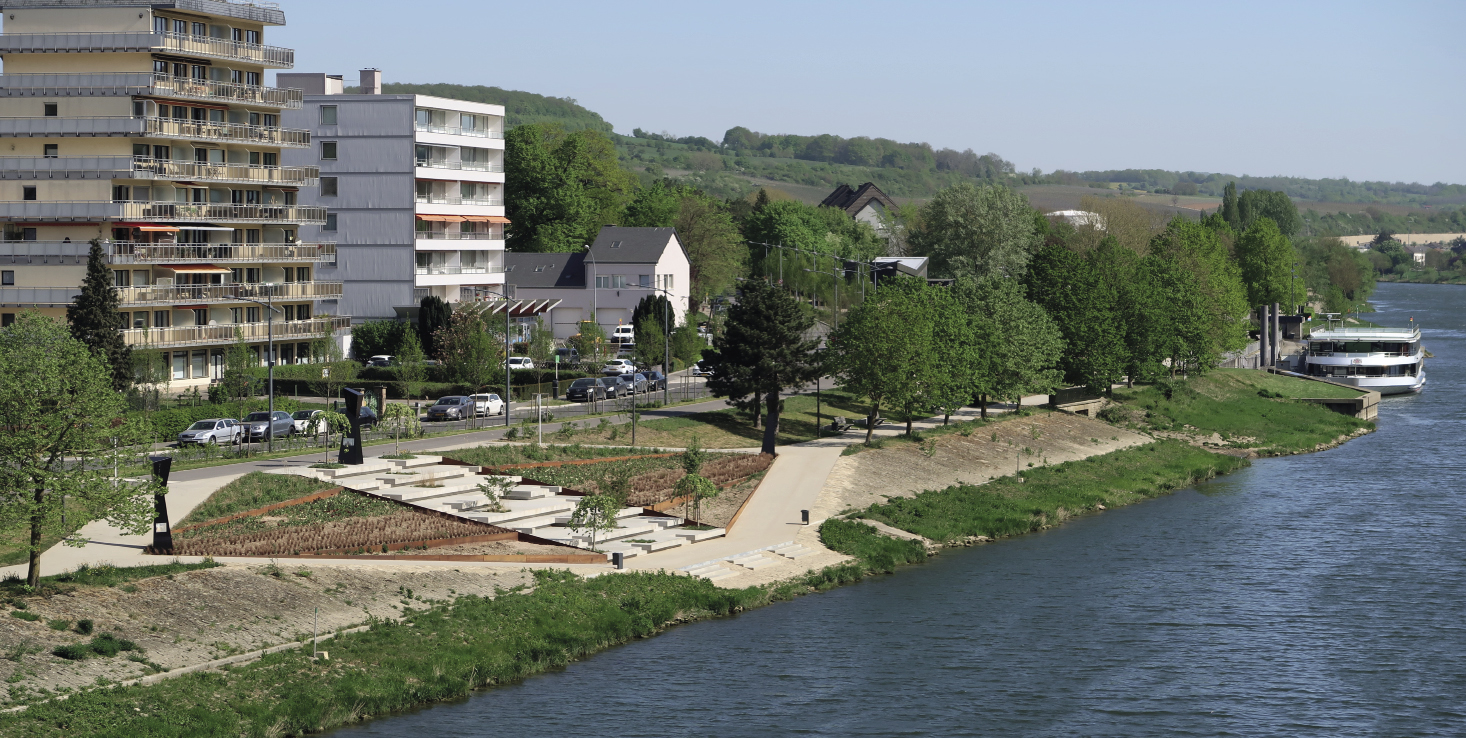 2 Aménagement des bords de la Moselle à Grevenmacher TR ENGINEERING S.A.