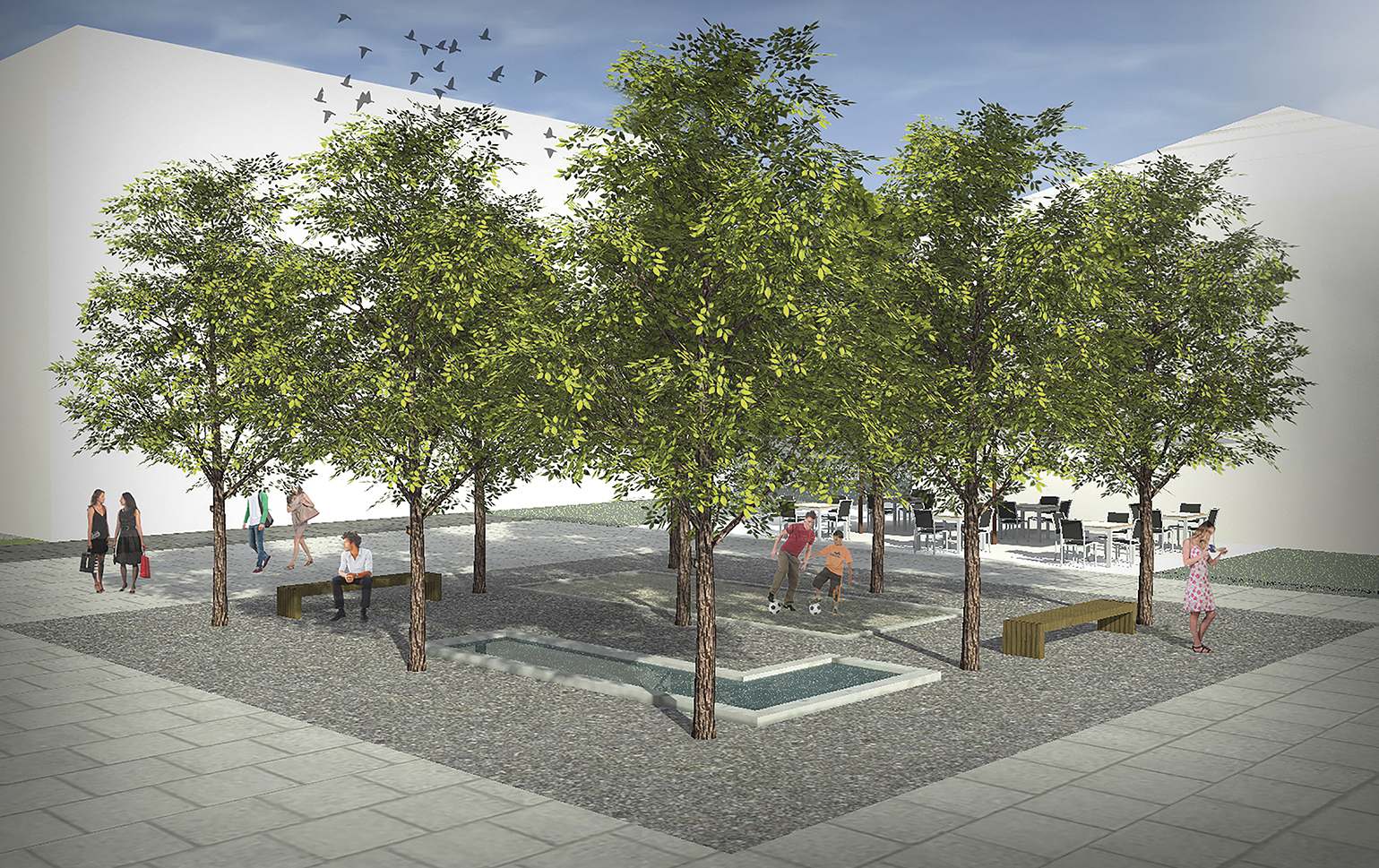 2 Projet de PAP à Helmsange (partie sud) en collaboration avec iPlan (partie nord) ARCO - ARCHITECTURE COMPANY S.à R.L.