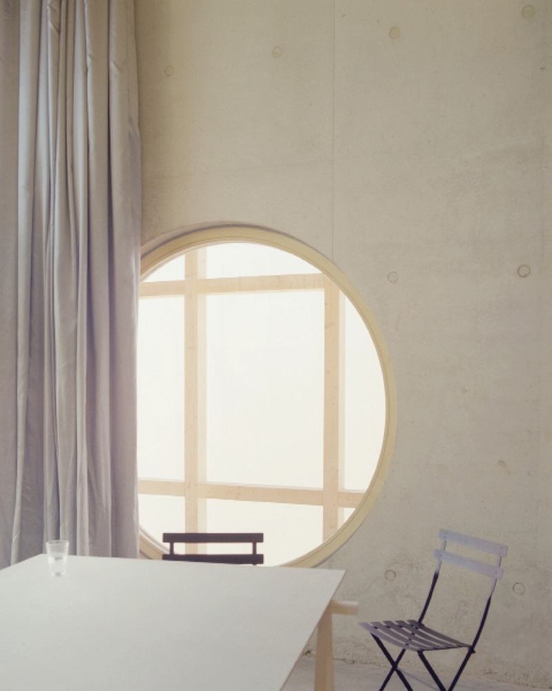 SPEKTRUM: Fromthe ground-floor atelier, which also serves as an intimate event space, there is a visual dialogue.