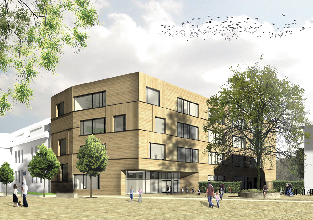 2	Réorganisation du campus „Widdem“ Transformation et extension de l’école des filles à Kayl