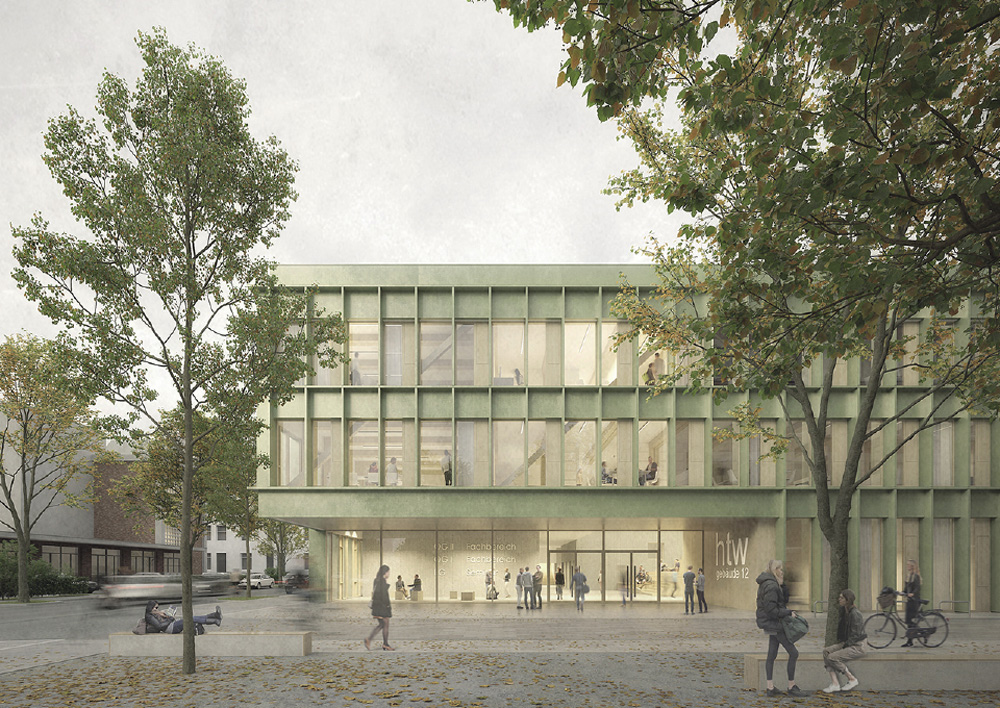 Bâtiment G12 htw Alt-Saarbrücken, 1er Prix Bâtiment G12 htw Alt-Saarbrücken, 1er Prix