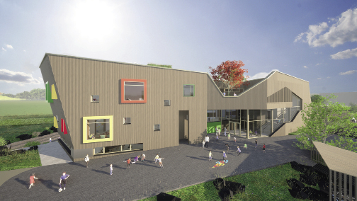 5-6 Nouvelle construction de l’école précoce et préscolaire à Useldange ROMAIN HOFFMANN ARCHITECTES ET URBANISTES S.à R.L.