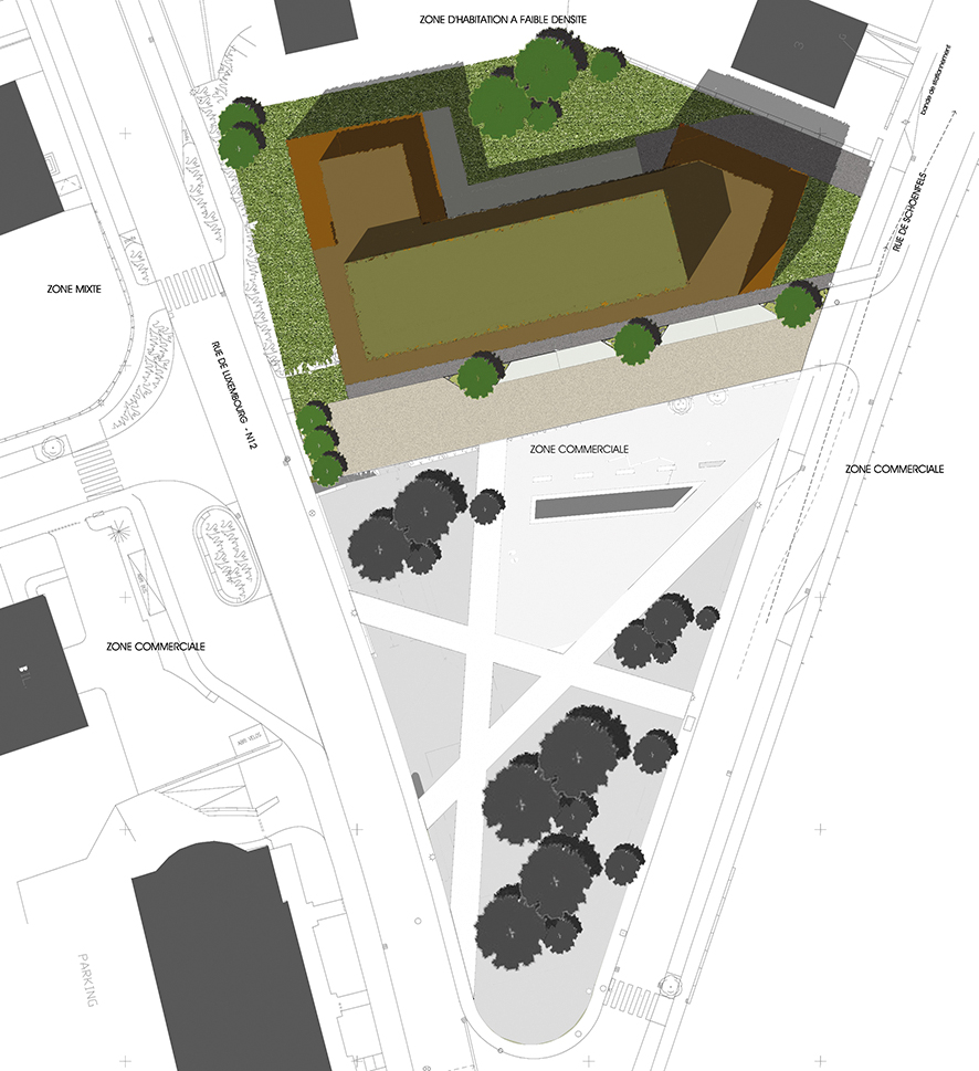 5 Projet de PAP «Objectif Lune» à Bridel ARCO - ARCHITECTURE COMPANY S.à R.L.