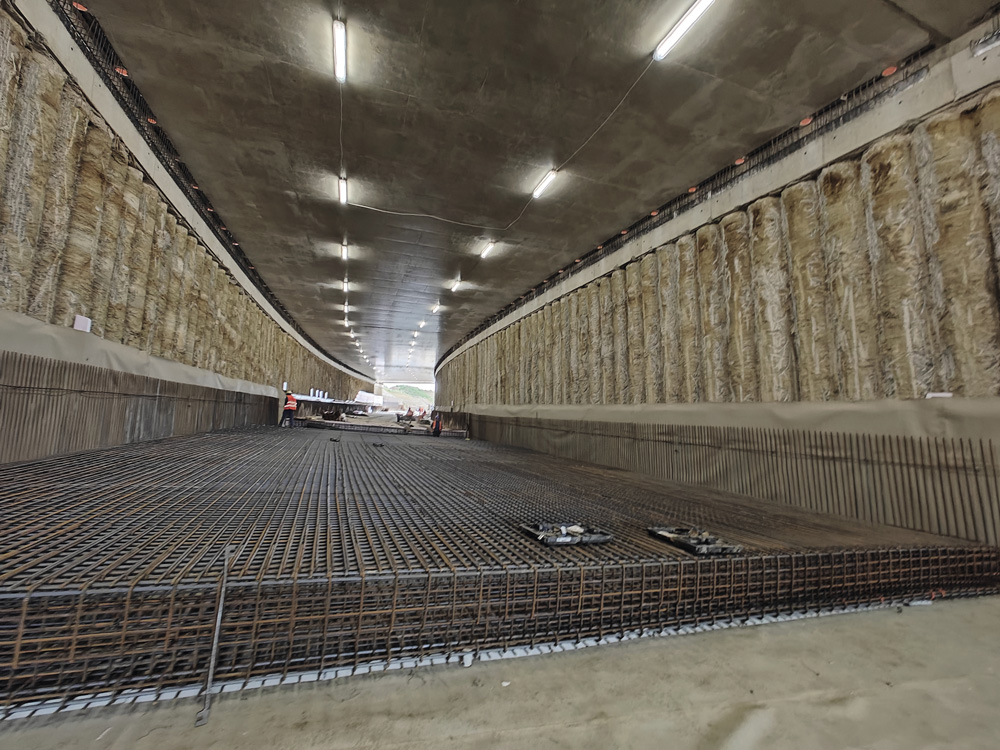 5-6	Construction du passage souterrain du contournement de Dippach