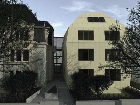 4-5 Rénovation et extension d’un immeuble rue Bertholet Atelier d’Architecture Danielle Weidert