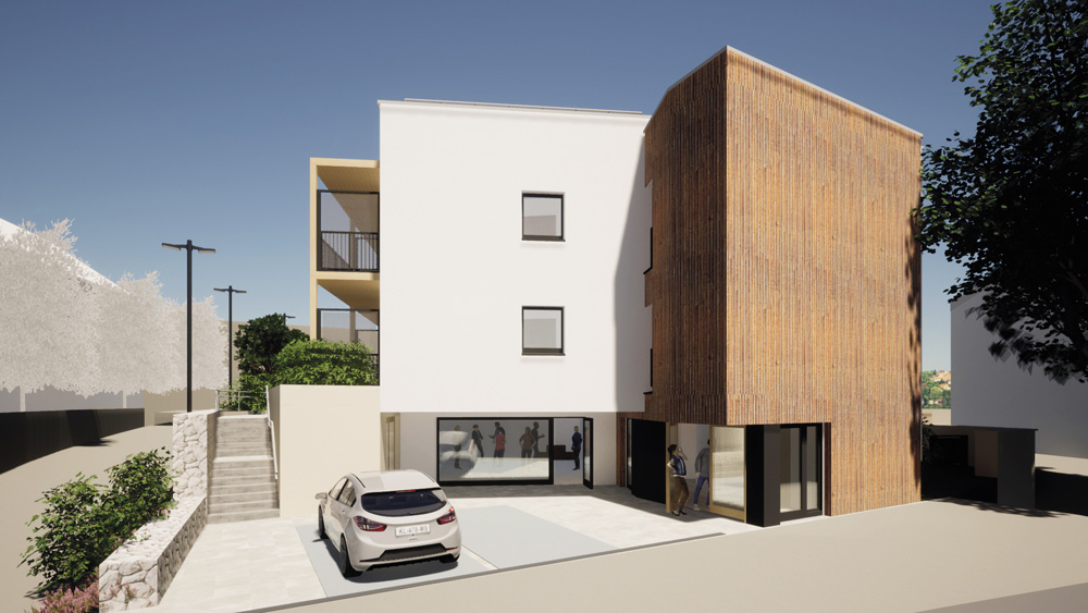 3	Betzder Haus Image de synthèse : S+ Schumacher Schmiz architectes