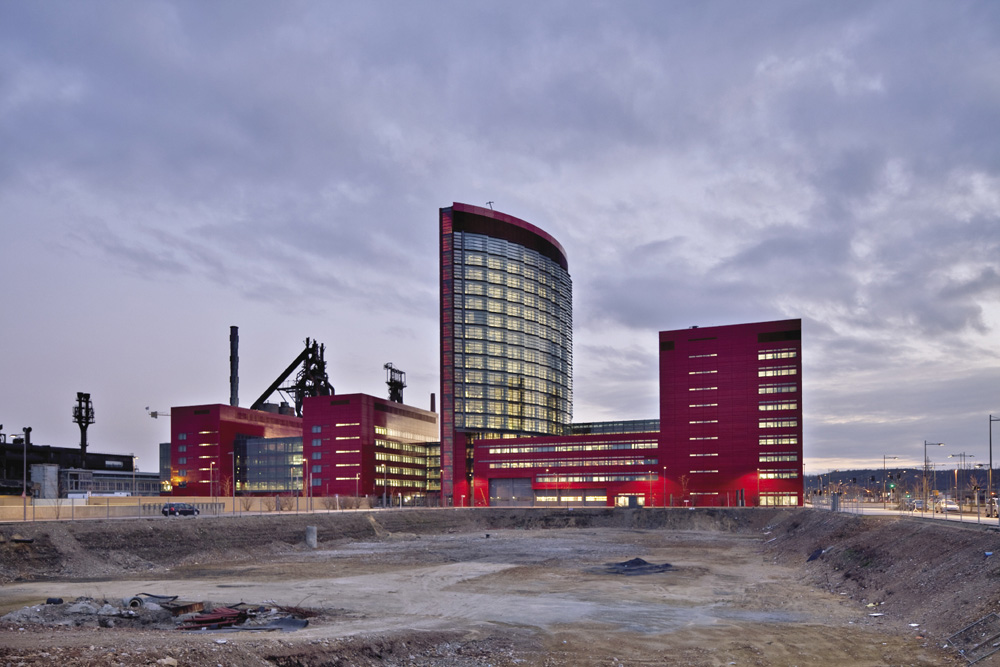 3. Complexe Esch-Belval (bureaux, auditorium, restaurants, salles d’exposition, école ENAD) Luxembourg